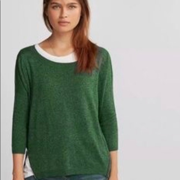 Express high low side zipper sweater - Picture 2 of 5